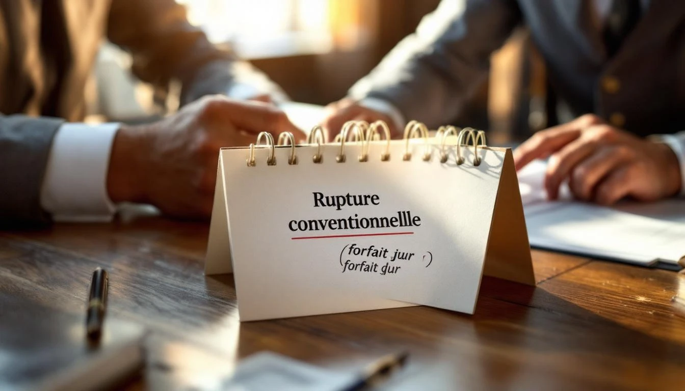 Rupture conventionnelle et cadre forfait jour : quels impacts