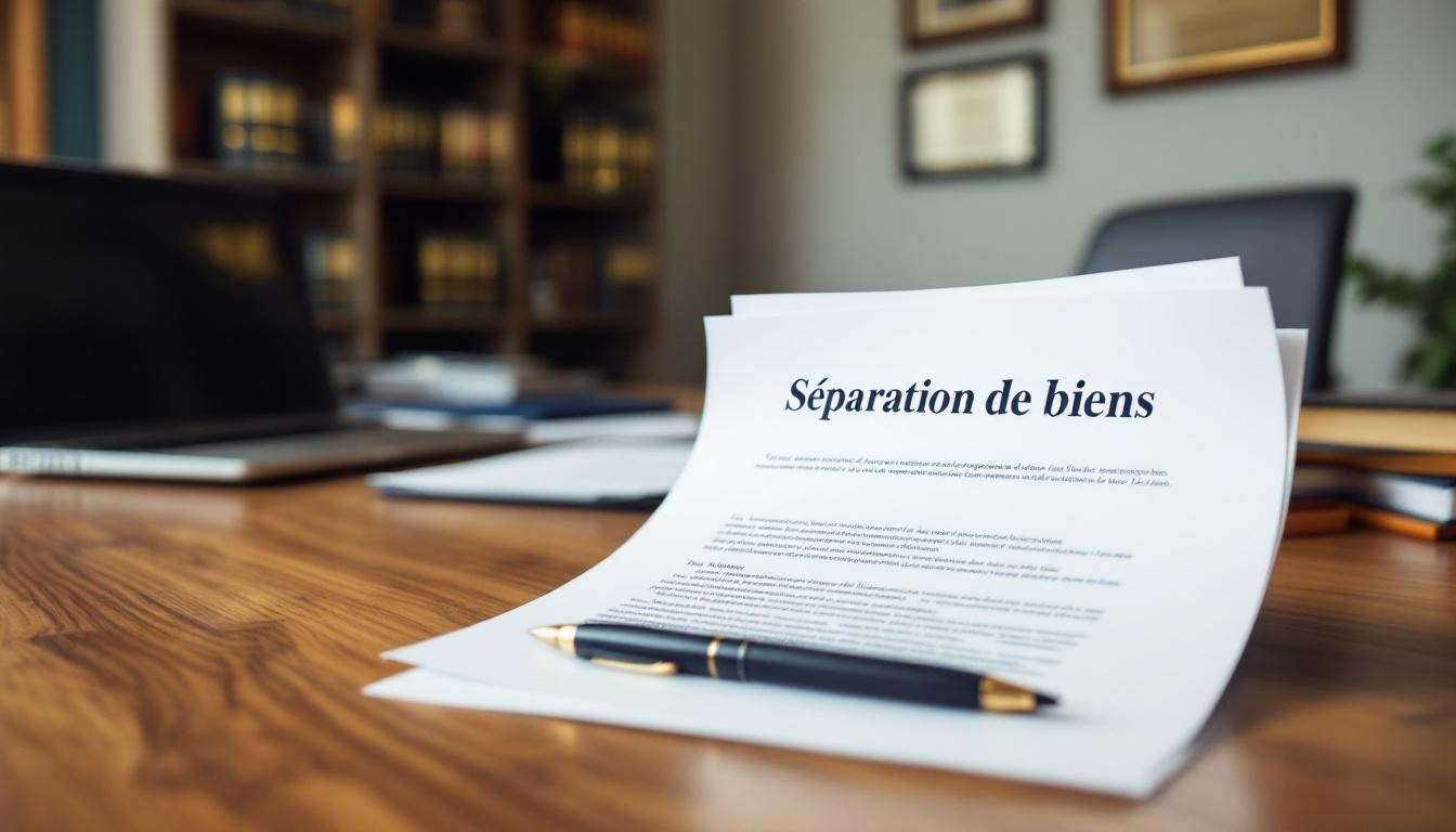 Séparation de biens : comment anticiper les conséquences juridiques
